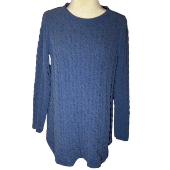 J. Jill Blue Crewneck Sweater - Small - Picture 1 of 7